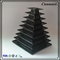 Czarny 9-poziomowy blister z tworzywa sztucznego Macaron Wygodny stojak Macarons Tower