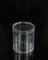 Wyczyść rurkę cylindryczną Plastikowe pojemniki Rurka cylindryczna z pcv z pokrywką