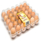 Wygodna 8-szt. 0.7mm plastikowa taca na jajka do transportu jajek z PVC