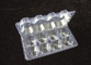 Wygodna 8-szt. 0.7mm plastikowa taca na jajka do transportu jajek z PVC