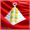 Ekologiczny wyświetlacz piramidy Macaron klasy spożywczej 5-poziomowa wieża Macaron SGS