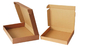 Clamshell 2mm Art Paper Gift Box Opakowanie Wytrzymałe pudełka składane Kraft