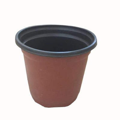 various Greenhouse using plastic flower nursery pots double color flower pot from small to big