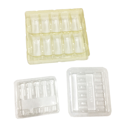 Przejrzysty taczek ampułkowy PS 1 ml x 5 ampułek Opakowanie plastikowe w pęcherzach