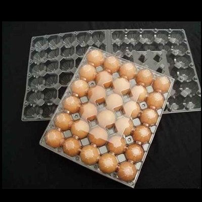 Składany 0,4 mm 30 komórek Plastikowe opakowanie blistrowe Nietoksyczny polimerowy pojemnik na jajka