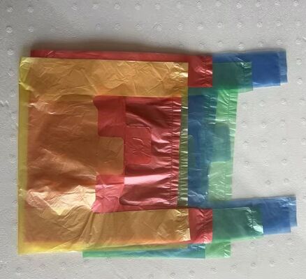 Personalizowana torba z HDPE nadająca się do recyklingu o wysokiej odporności na uderzenia do zakupów w supermarkecie