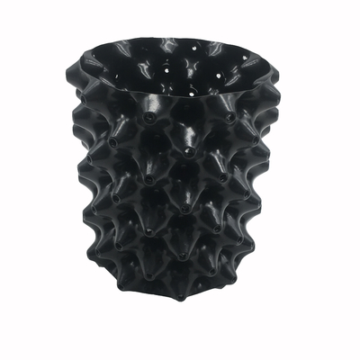 1 Gallon black plant nursery pruning root pot root nursery pot by all direction air-pruning root design