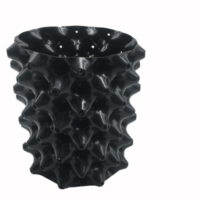 1 Gallon black plant nursery pruning root pot root nursery pot by all direction air-pruning root design