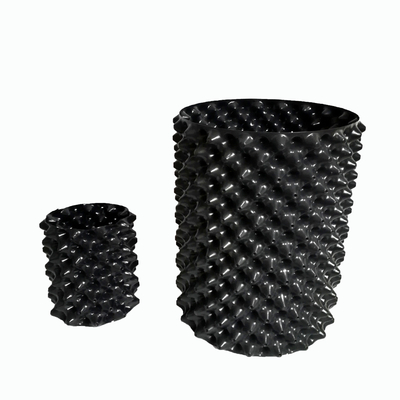 Toxic free and odourless plastic pot round hydroponics plant system is easy to use