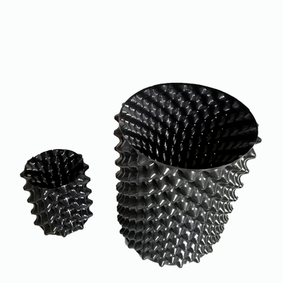 Toxic free and odourless plastic pot round hydroponics plant system is easy to use