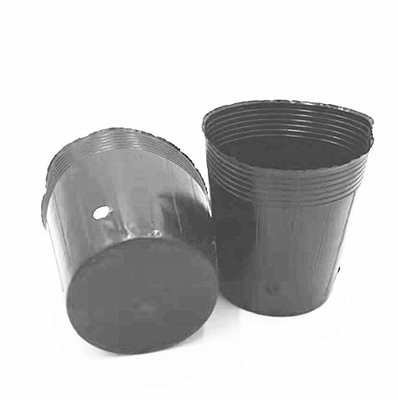 HDPE Plastic Nursery Pot Nasiona cebuli Roślinne czarne garnki do szklarni