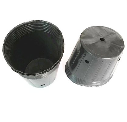 Manufactory custom design soft PS PVC plastic 1 gallon pots for tree flower seedlings
