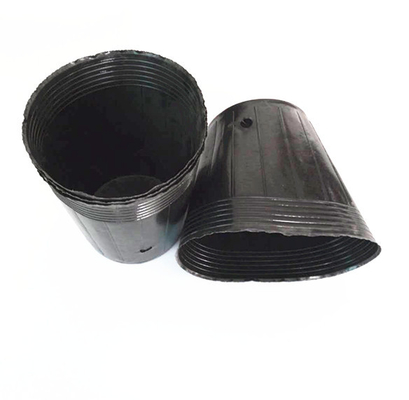 Manufactory custom design soft PS PVC plastic 1 gallon pots for tree flower seedlings