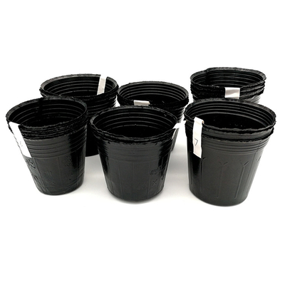 cheap price black plastic soft flower nursery pots