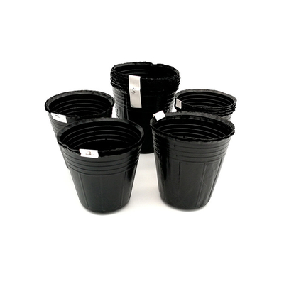 cheap price black plastic soft flower nursery pots