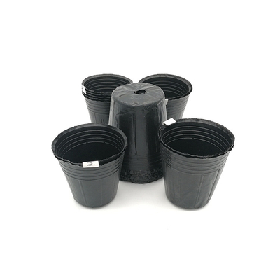 cheap price black plastic soft flower nursery pots
