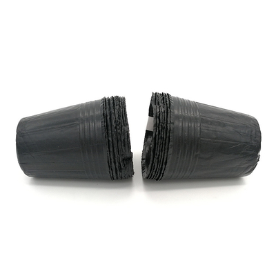 wholesale black soft plant plastic flower pots
