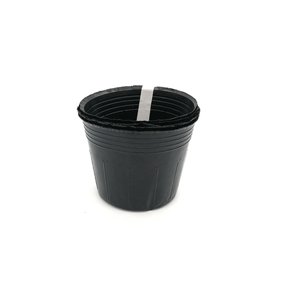 wholesale black soft plant plastic flower pots