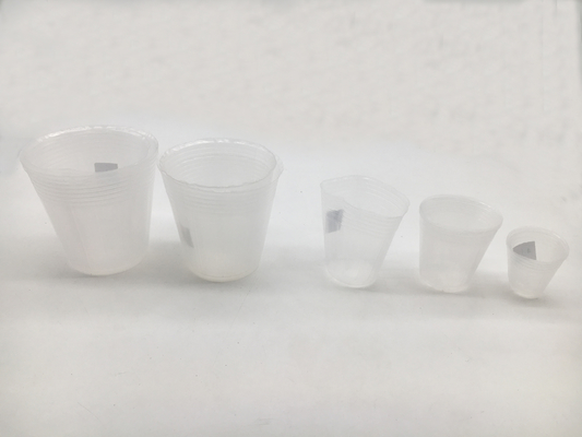 Transparent Plastic flower nursery pot  with various size