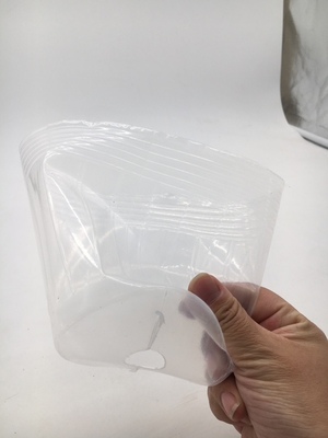 Transparent Plastic flower nursery pot  with various size
