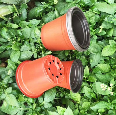 Home Garden nursery bicolor Plastic garden pots Flower Pot
