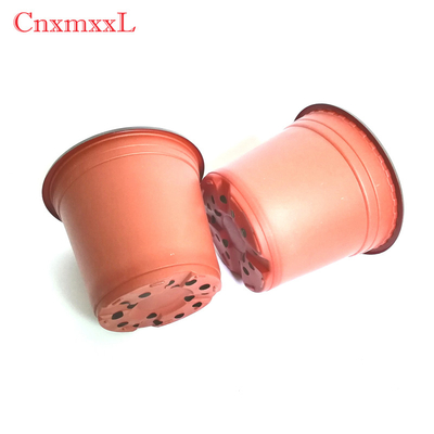 Double-color plastic flower pot plastic plant pot plastic flower container in quality assurance.