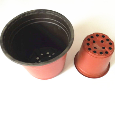 Vacuum formed thermoforming plastic blister pot for fower and tree