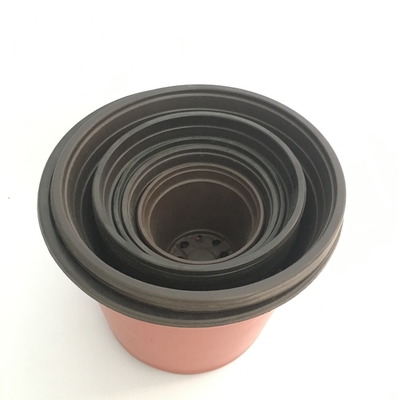 New style Black flower plant pot Plastic pots large plastic garden pots for plants