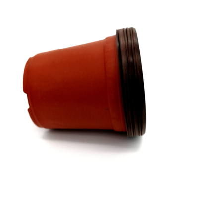 various Greenhouse using plastic flower nursery pots double color flower pot from small to big