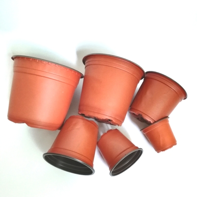 pp blister flower pot plastic flower pot two colours &amp; flower pots
