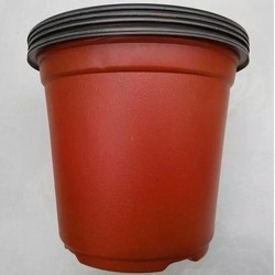 Various plastic PP nursery double color flower pot Plastic plant pots for plants planter garden