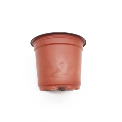 Sunflower gardening black plastic flower pot for nursery