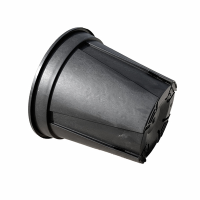 Sprzedaż hurtowa 2.5L czarny ogród plastikowy żłobek galon garnek gruby galon bonsai przycinanie wykonane z PP / HDPE