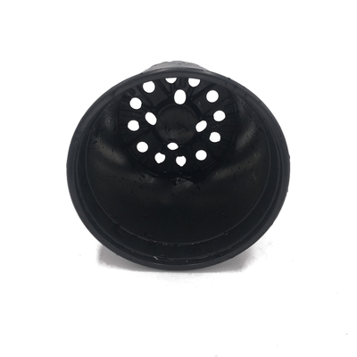 Light and soft black/double-color flower pot  laurel  seedling nutrition pot