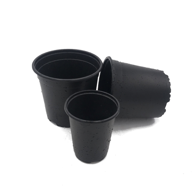 Light and soft black/double-color flower pot cane shoots  seedling nutrition pot