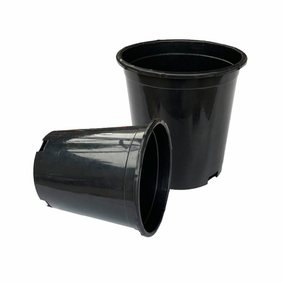 Wytrzymałe duże, średnica 165 mm, twarde, plastikowe garnki, wysokość 17 cm
