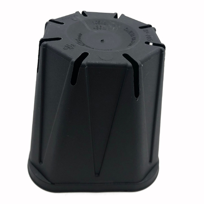 Small Flower garden plant pot square black plastic nursery pots rectangular plastic nursery pots for Agricultural greenhouse
