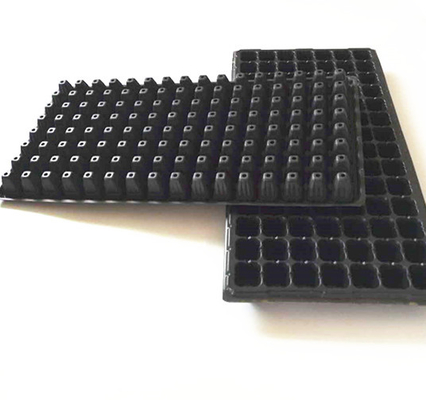 flower and tree seed growing plastic tray for outdoor planter 72 cells tray