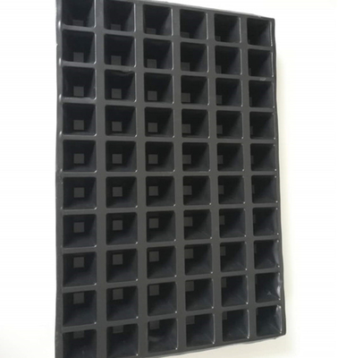 flower and tree seed growing plastic tray for outdoor planter 72 cells tray