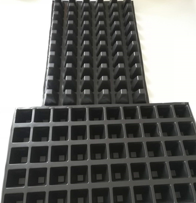 flower and tree seed growing plastic tray for outdoor planter 72 cells tray