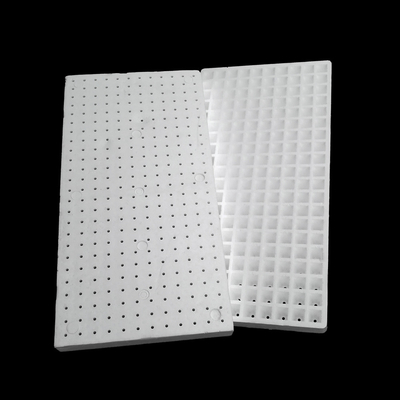 White Seed Nursery Germination Tray Foam Floating Seedling Tray EPS EPP EPE  21,32,50,72,105,128,200 cells