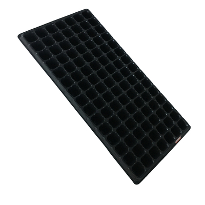 convenient and eco-friendly plastic nursery pots trays 200 holes seedling tray Plastic modular seedling tray for wholesales