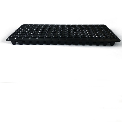 convenient and eco-friendly plastic nursery pots trays 200 holes seedling tray Plastic modular seedling tray for wholesales