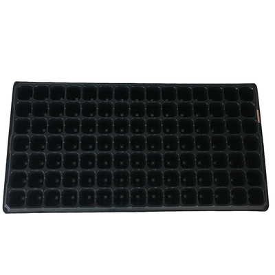 convenient and eco-friendly plastic nursery pots trays 200 holes seedling tray Plastic modular seedling tray for wholesales