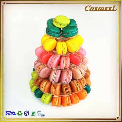 6 tier layer macaron tower packaging macaron tower box