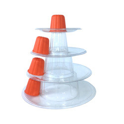 6 tier layer macaron tower packaging macaron tower box