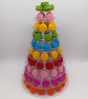 New Style 10 Tier Round Macaron Tower Macaron Stand