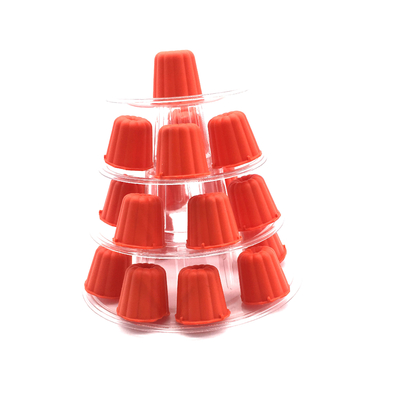 4 Poziom Canele Tower Stand Case Do Dekoracji Tortu Ślubnego