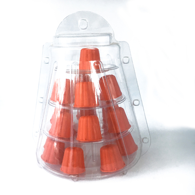 Mini Clear Plastic 4 Tier Canele Tower Stand For Display Canele / Makaron I Dekoracja ciasta