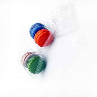 small two pack macaron tray blister packaging